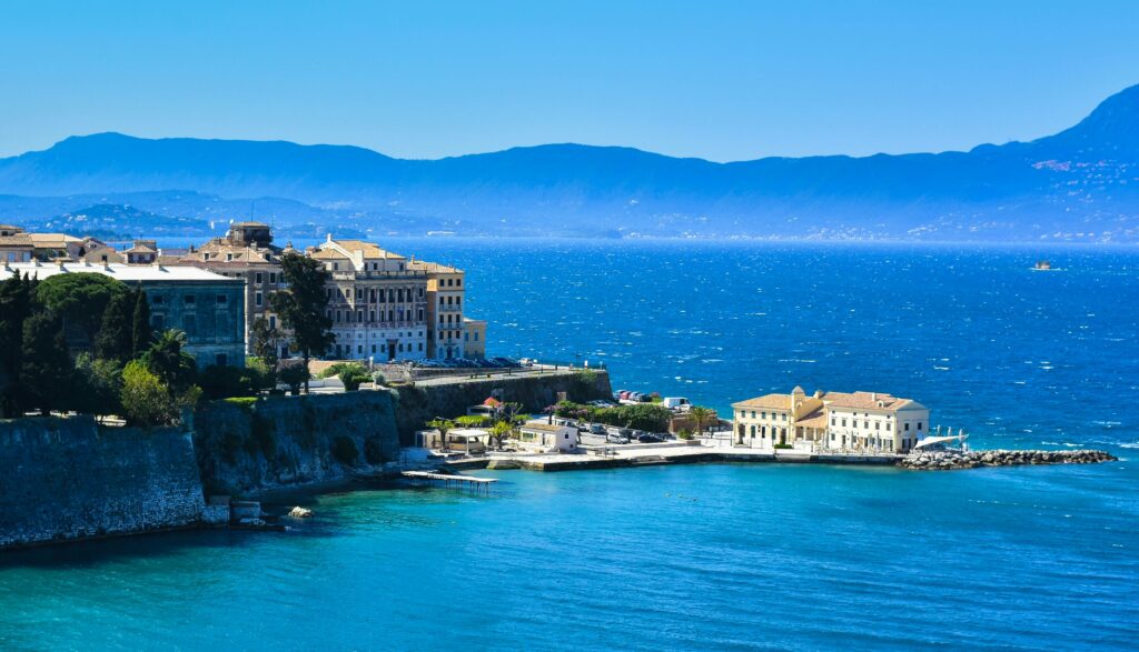 Corfu Town.