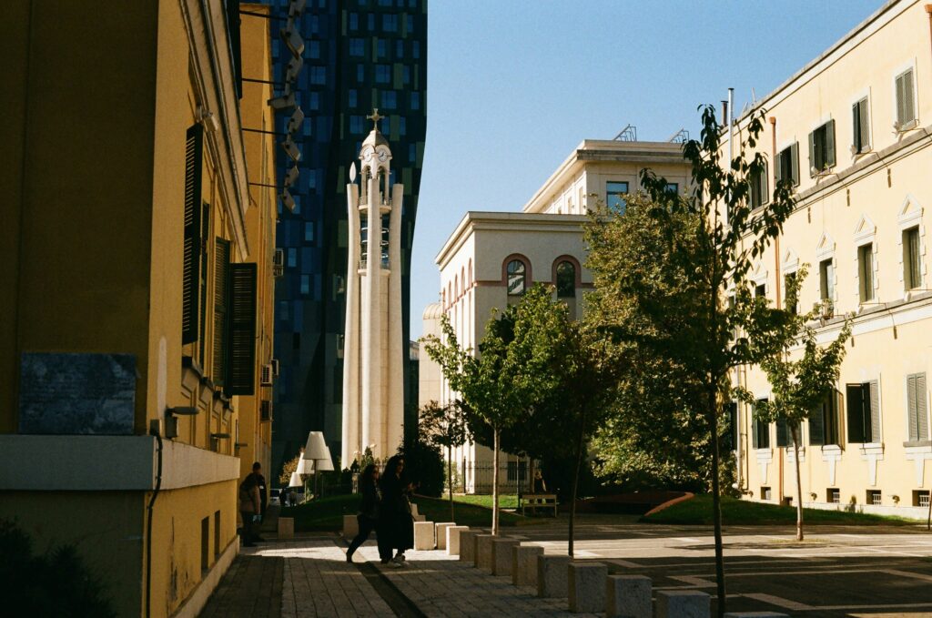 Durres and Tirana.