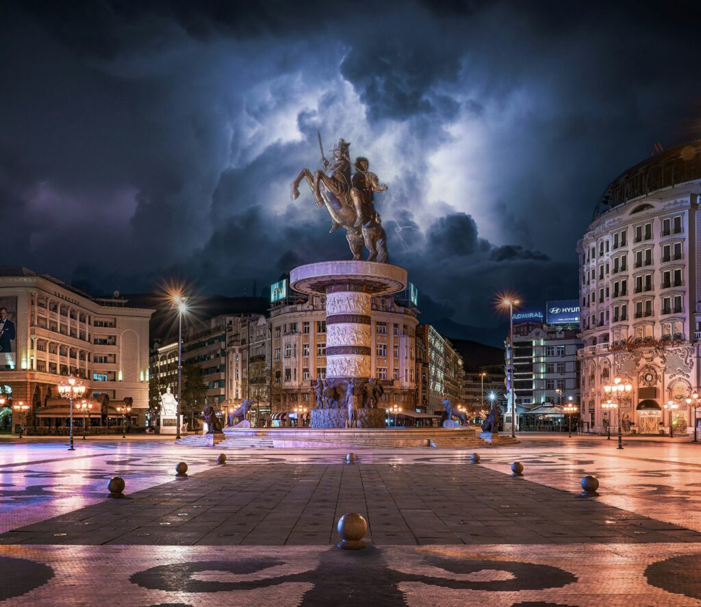 Skopje.